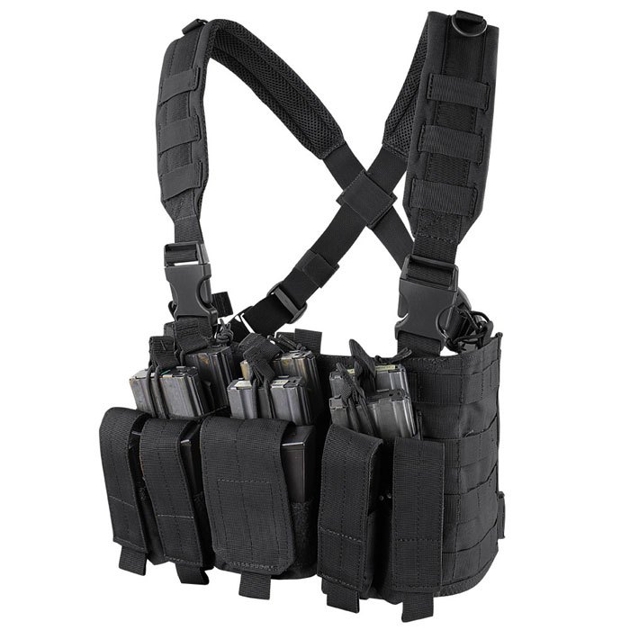Condor Recon Chest Rig - Condor Recon Chest Rig - Black